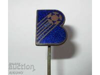 Old sign football badge Levski Vitosha football enamel