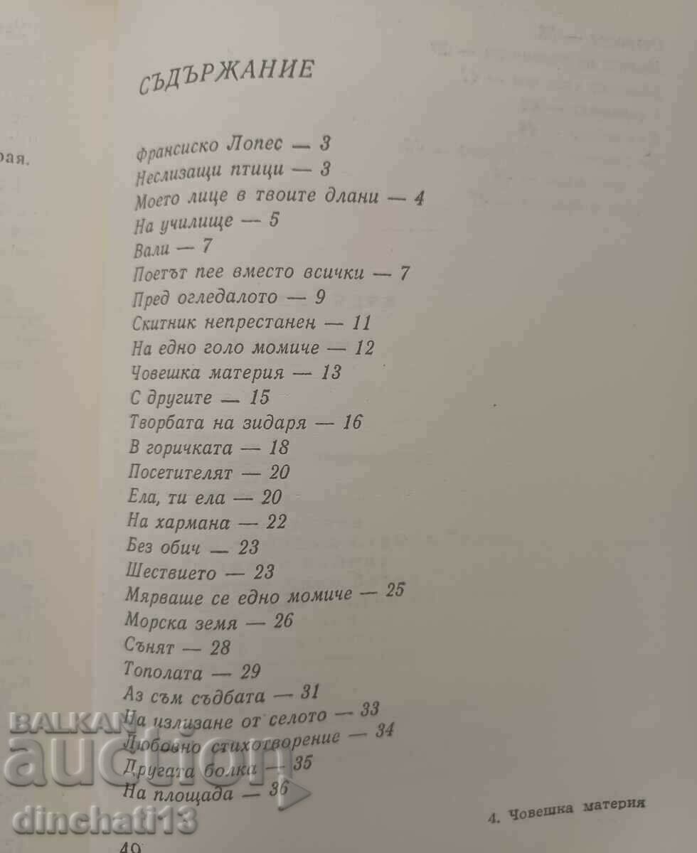 Δημοπρασία Human Matter: Vicente Alessandre. Ποιητική σφαίρα. Ποίηση