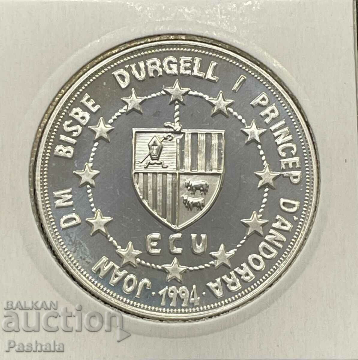 Andorra 10 dinars 1994 with price 95.00 BGN | € 48.57