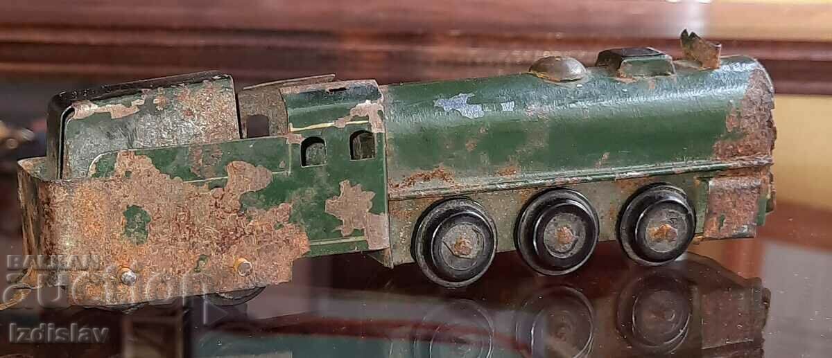 Old Bulgarian sheet metal Locomotive with price 30.00 BGN | € 15.34 Old Bulgarian sheet metal Locomotive with price 30.00 BGN | € 15.34