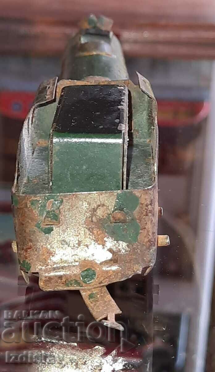Auction Old Bulgarian sheet metal Locomotive Auction Old Bulgarian sheet metal Locomotive