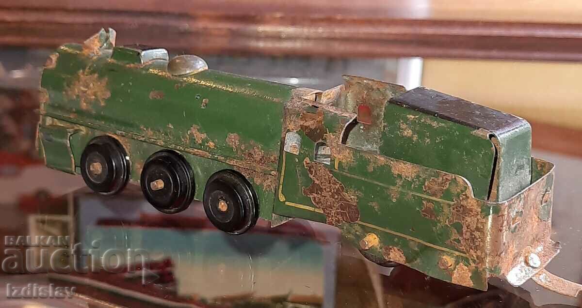 Old Bulgarian sheet metal Locomotive - 5 Old Bulgarian sheet metal Locomotive - 5