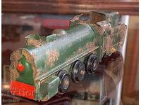 Old Bulgarian sheet metal Locomotive