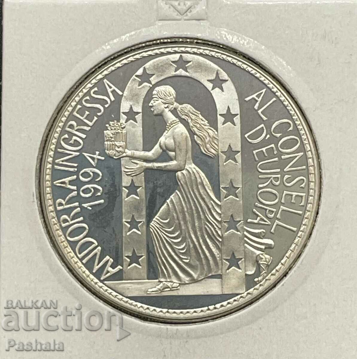 Andorra 10 dinari 1995