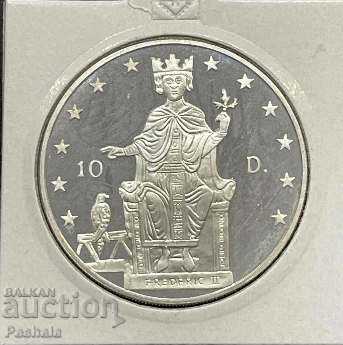 Andorra 10 dinars 1996