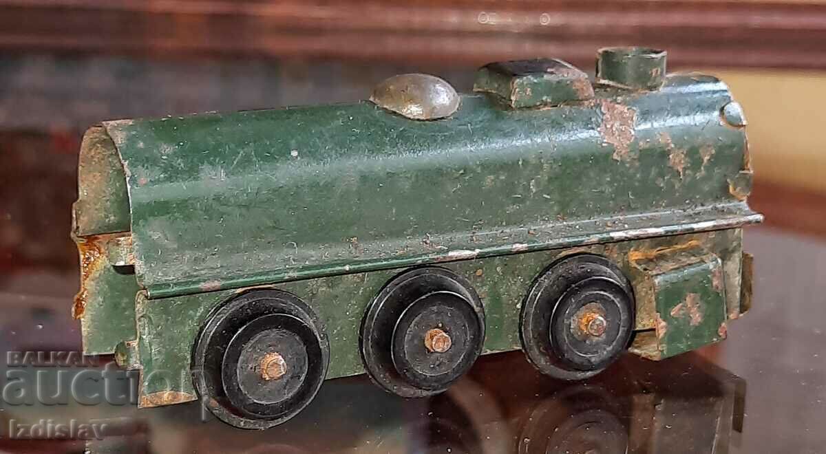 Old Bulgarian sheet metal Locomotive - 5 Old Bulgarian sheet metal Locomotive - 5