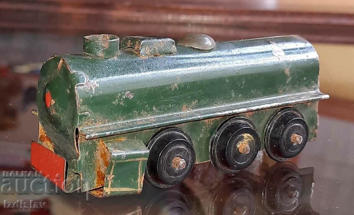 Old Bulgarian sheet metal Locomotive Old Bulgarian sheet metal Locomotive