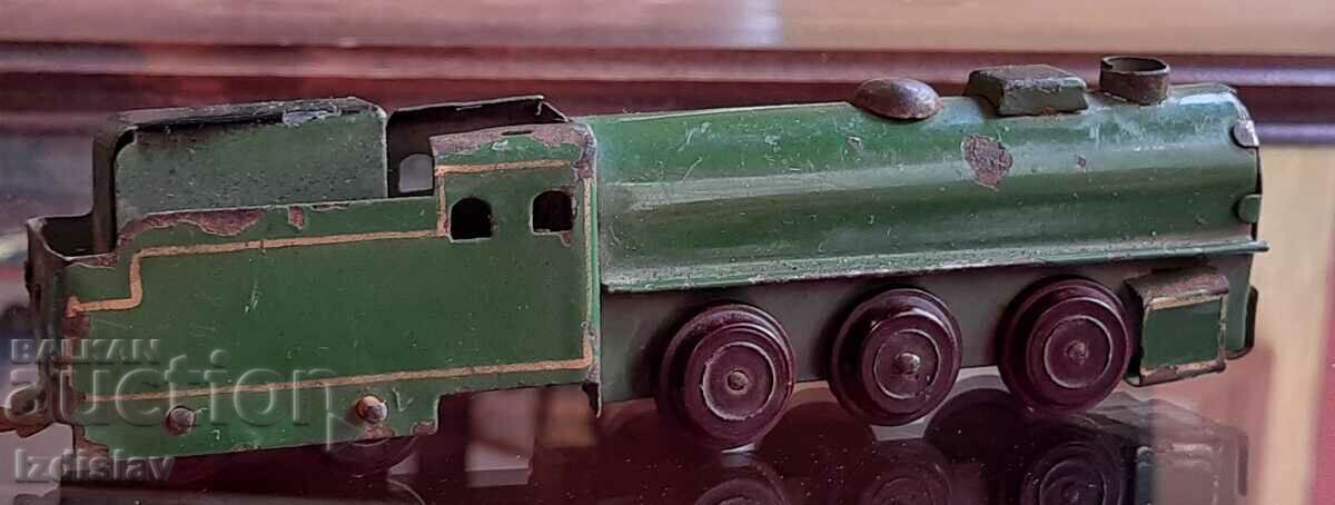 Delivery of Old Bulgarian sheet metal Locomotive Delivery of Old Bulgarian sheet metal Locomotive