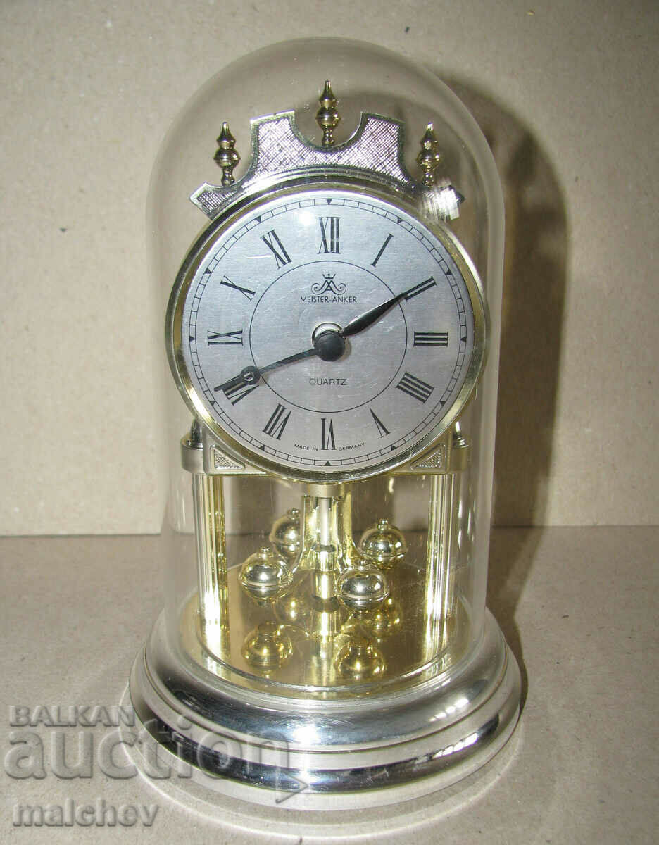 German Meister-Anker quartz flask cap watch, working