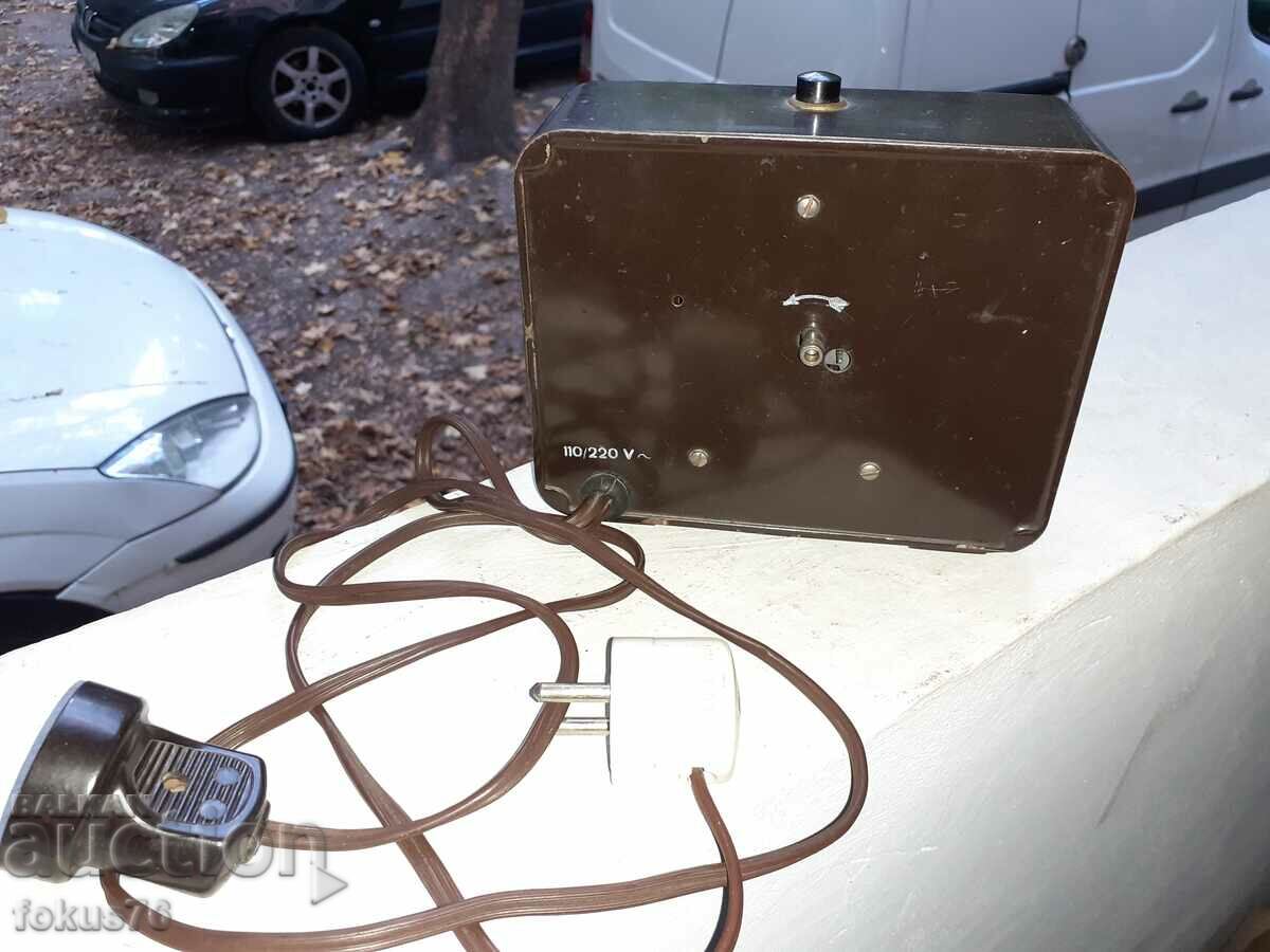 Auction  Old electric watch Electro boy bakelite brass