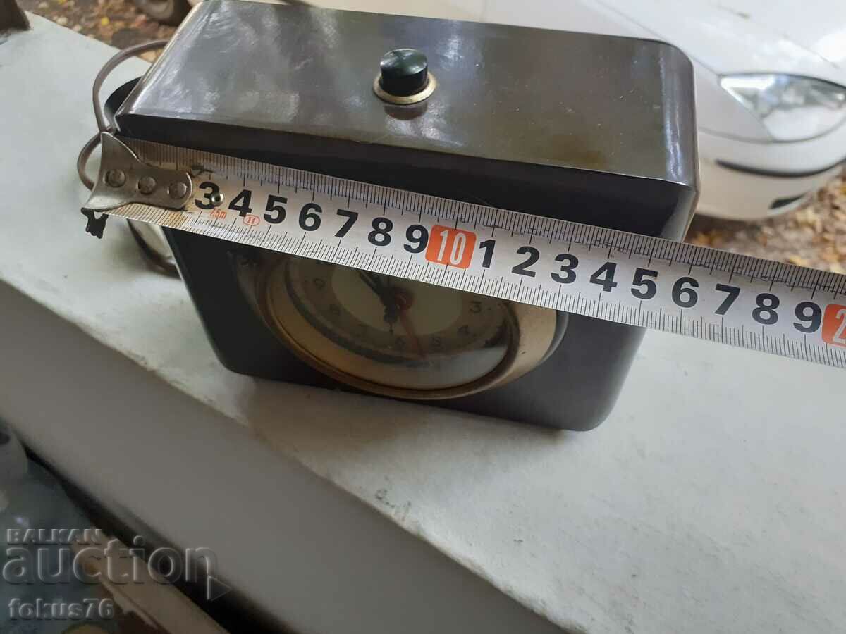 Old electric watch Electro boy bakelite brass - 7