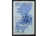 1964. USA. 300 years of New Jersey settlement.