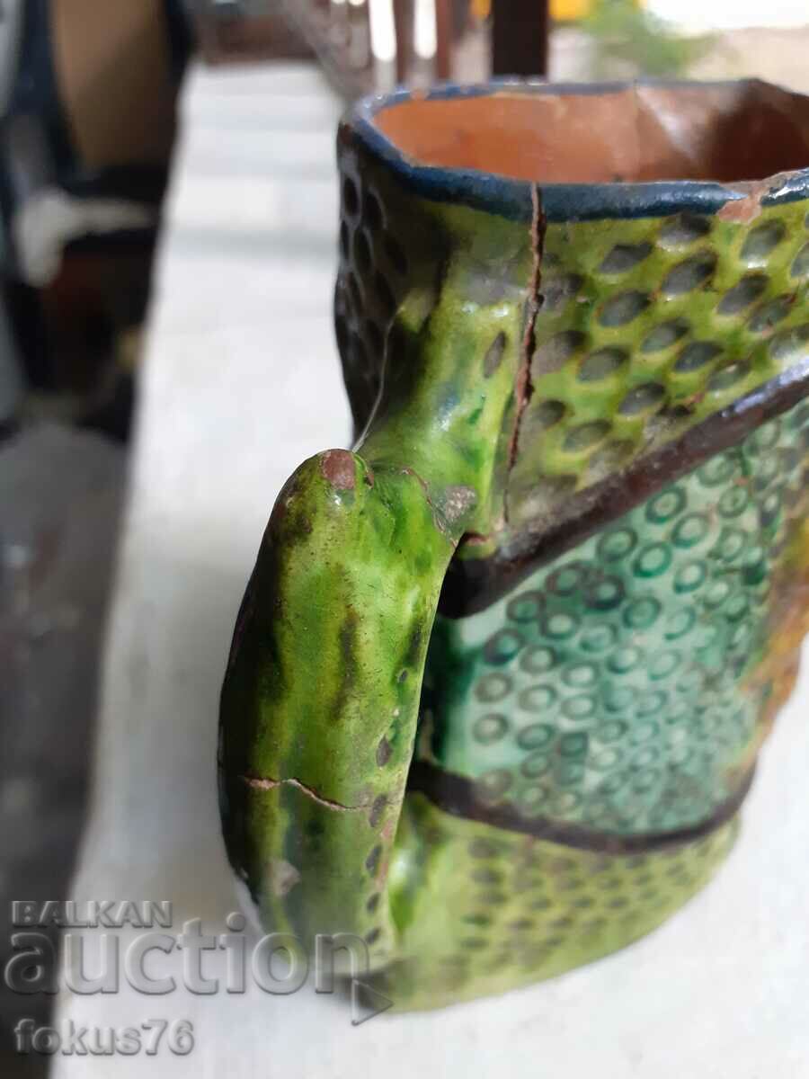 Delivery of Small jug of Trojan pottery signed