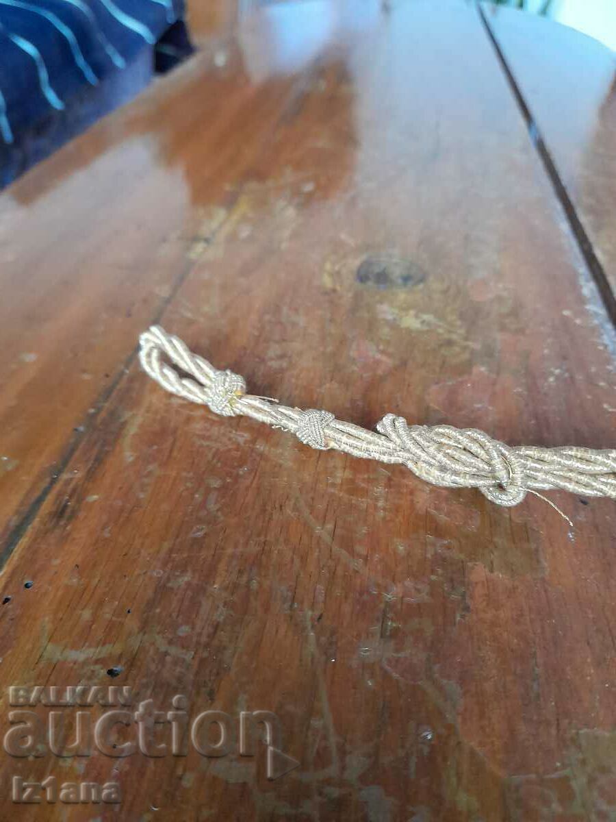 Old cap cord with price 10.00 BGN | € 5.11 Old cap cord with price 10.00 BGN | € 5.11