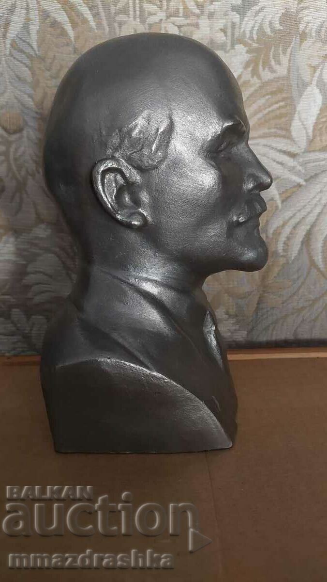 Bust of Lenin, signed