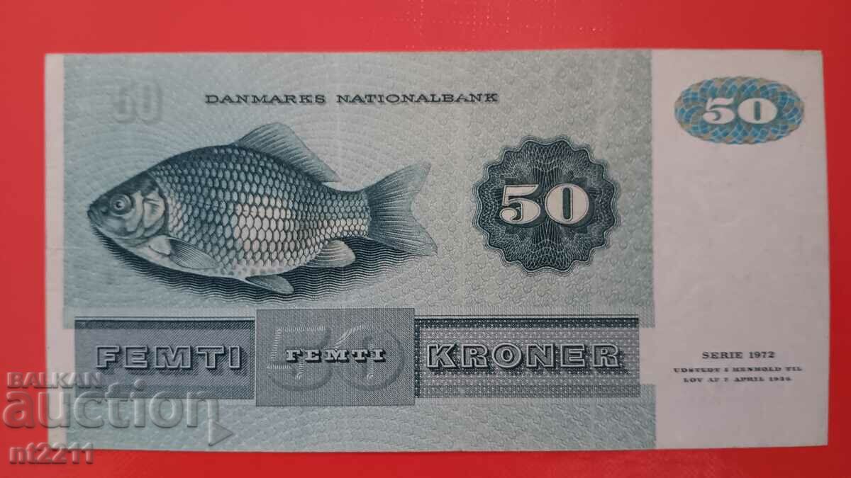 Τραπεζογραμμάτιο 50 κορωνών Δανία 1972 με τιμή 29.99 BGN | € 15.33 Τραπεζογραμμάτιο 50 κορωνών Δανία 1972 με τιμή 29.99 BGN | € 15.33