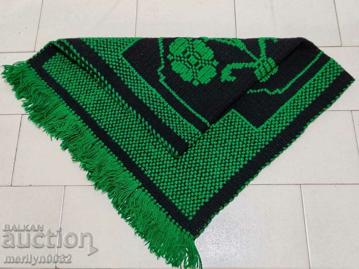 Old tapestry for wall embroidery panel, carpet picture - 7