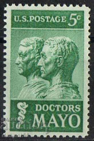 1964. USA. Doctors William and Charles Mayo.