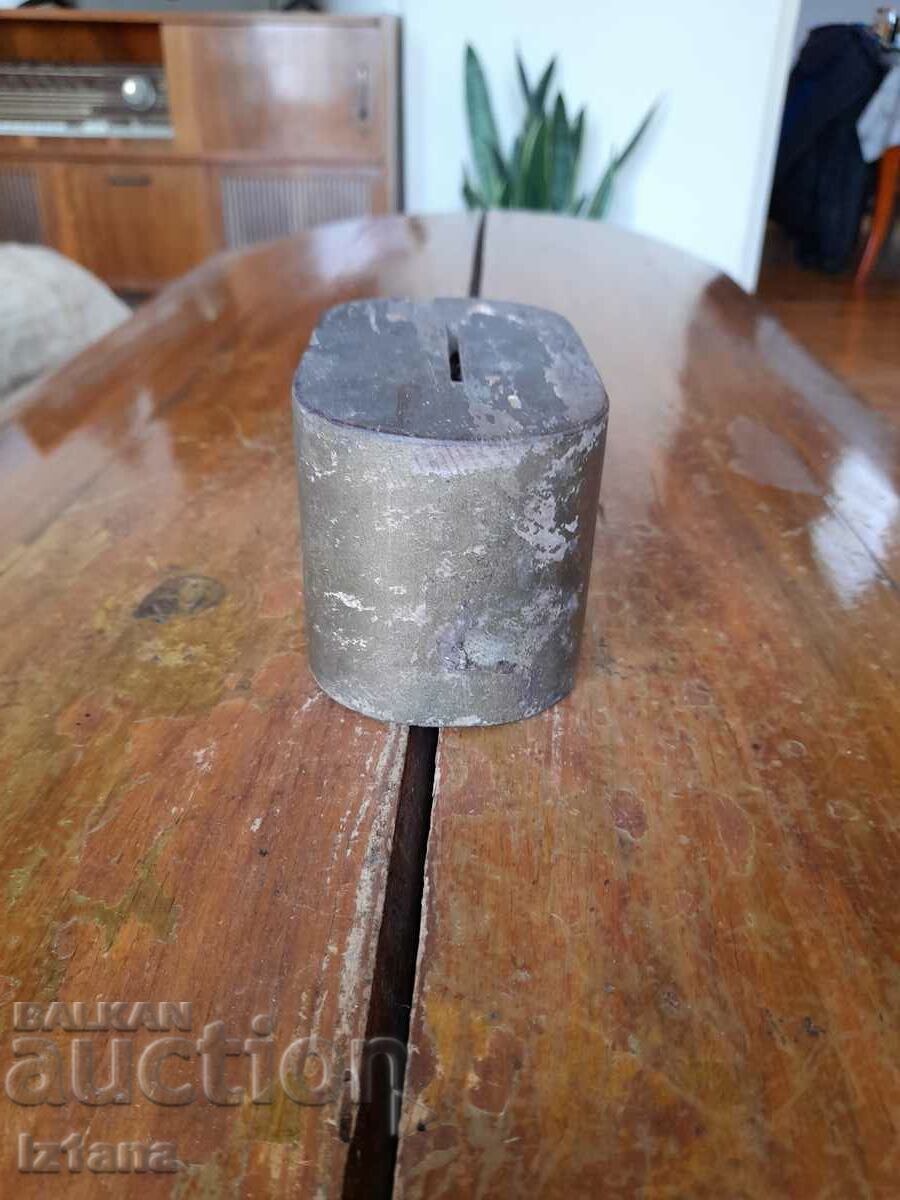 Delivery of Old wooden piggy bank