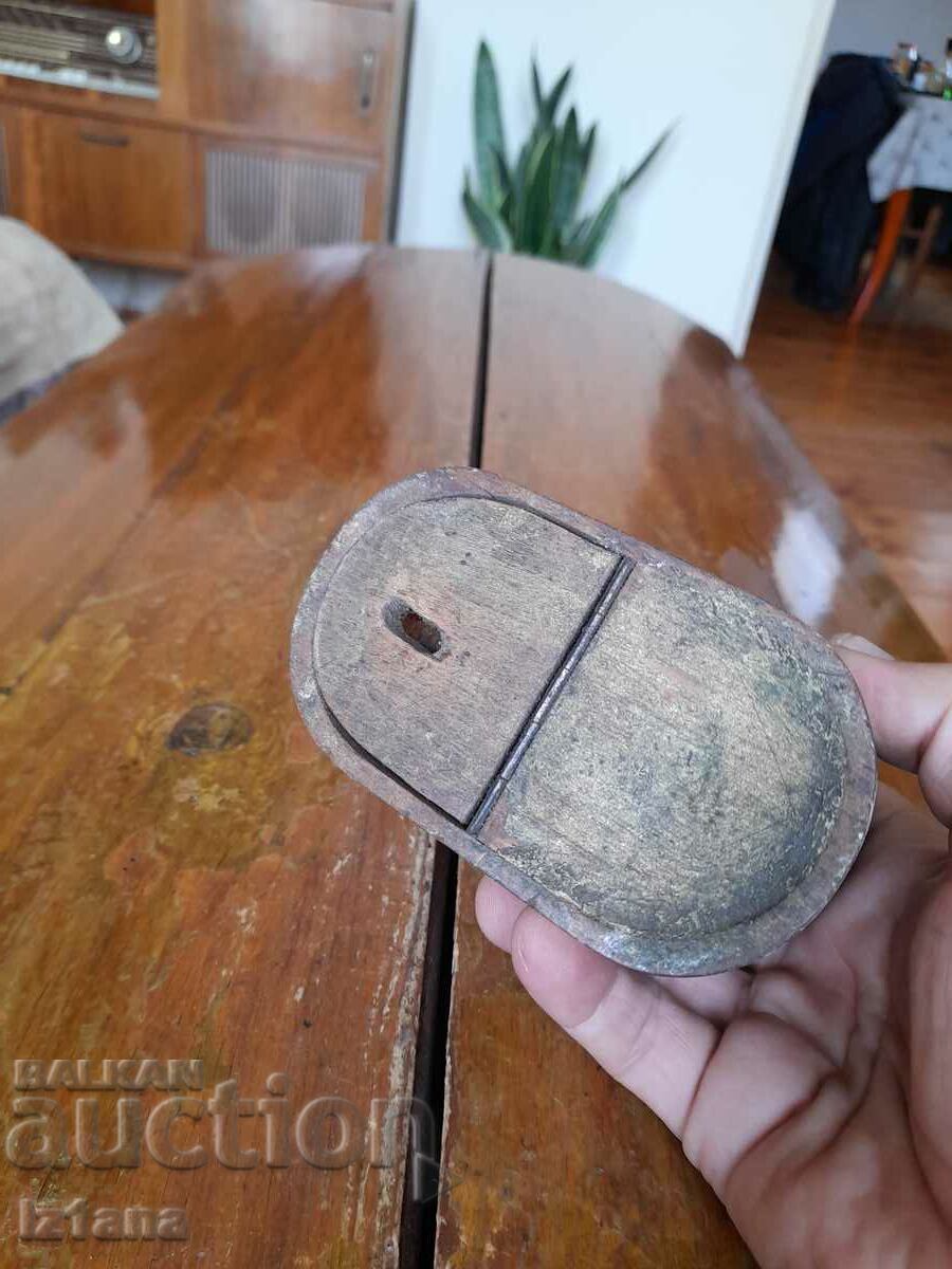 Old wooden piggy bank - 7