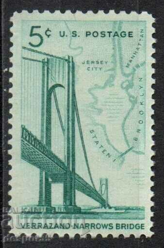 1964. Η.Π.Α. Η γέφυρα Varrazano-Narrows Bridge.