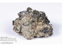 Druze pyrite with quartz from Bulgaria 435g