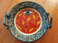 Ceramic plate, platter, atelier "Danko handmade"