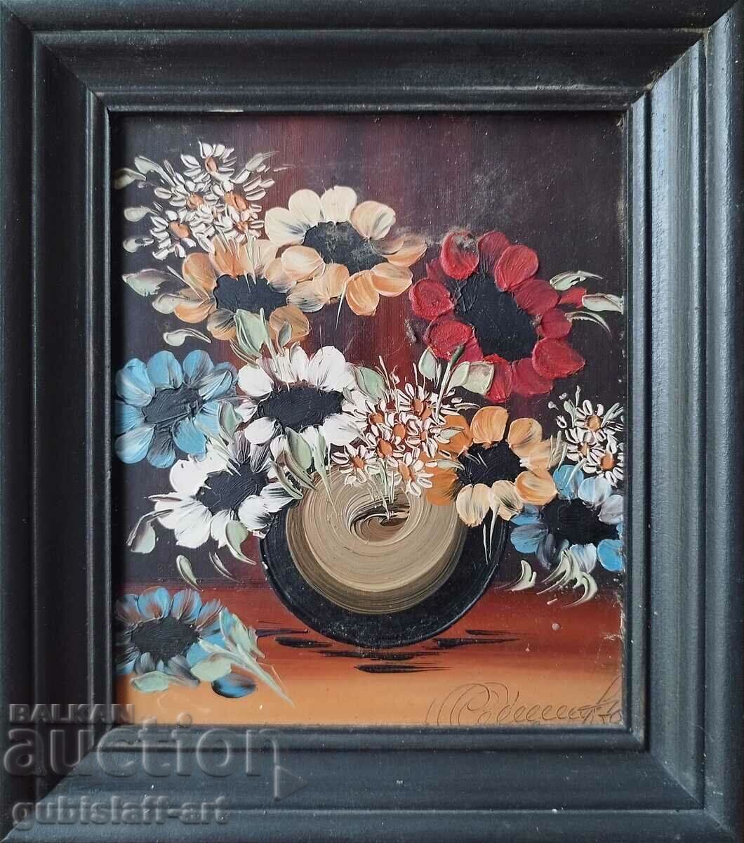 Painting, still life, flowers BZC