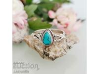 5032 Silver ring with Turquoise