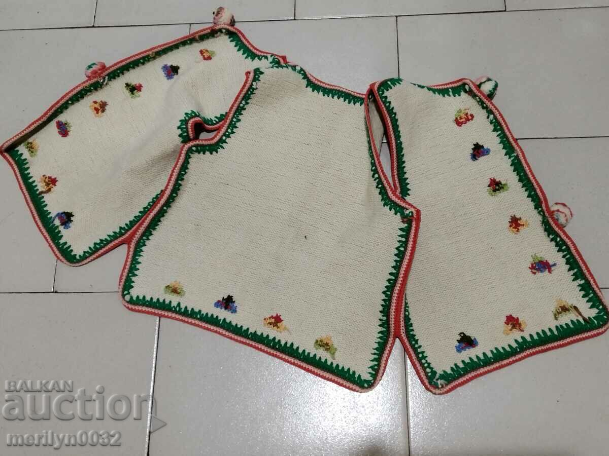 Children's waistcoat old woolen knitted waistcoat knitting costume - 7 Children's waistcoat old woolen knitted waistcoat knitting costume - 7