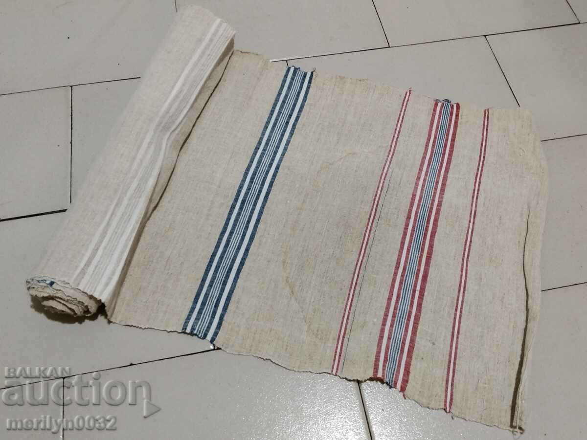 A roll of hand-woven linen fabric with price 69.00 BGN | € 35.28 A roll of hand-woven linen fabric with price 69.00 BGN | € 35.28