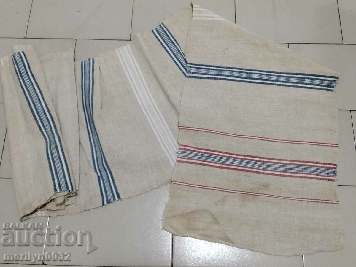 A roll of hand-woven linen fabric - 6 A roll of hand-woven linen fabric - 6