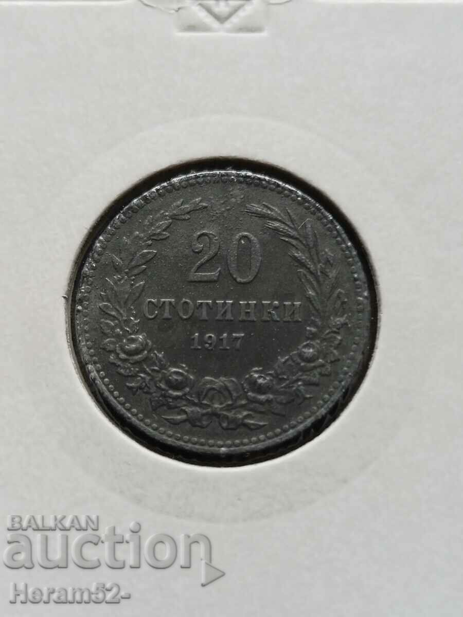 20 cents 1917