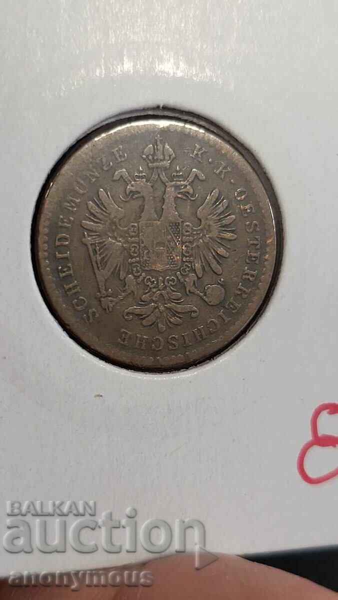 Copper coin Austria, Austria-Hungary 1 Heller 1858 B with price 8.00 BGN | € 4.09 Copper coin Austria, Austria-Hungary 1 Heller 1858 B with price 8.00 BGN | € 4.09