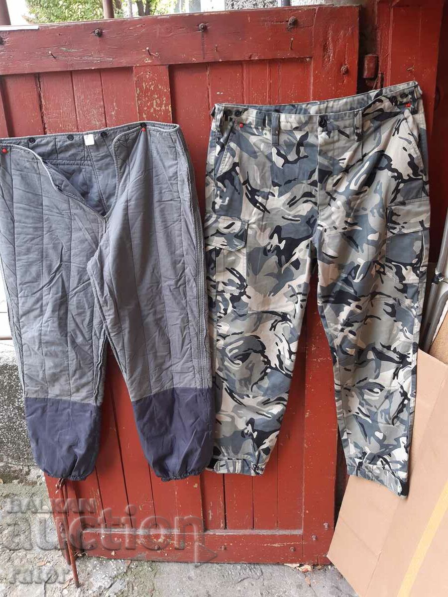 Pantaloni de camuflaj militar cu captuseala, uniforma