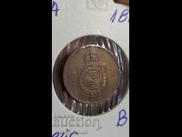 Copper coin Brazil 10 reis 1869