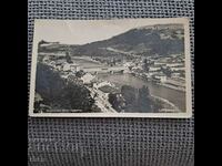 Lovech Pod acoperit 1940 carte poștală veche Foto Paskov