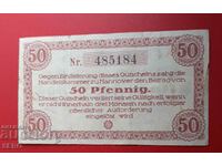 Banknote-Germany-Saxony-Hanover-50 pfennig 1920