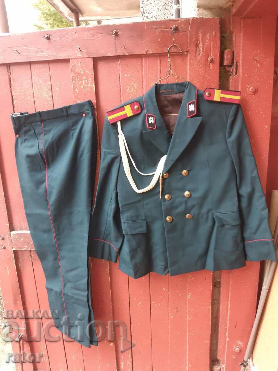 Bulgarian military PARADE uniform with accelbant BNA