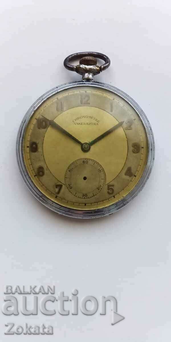 Ρολόι τσέπης. ANKER EXTRA ελβετικό mabe. Ρολόι τσέπης. ANKER EXTRA ελβετικό mabe.