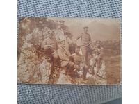 Ofițeri 2nd Peh. Regimentul Iskar 1918 foto veche