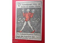 Banknote-Germany-Schleswig-Holstein-Möln-50 pfennig 1921