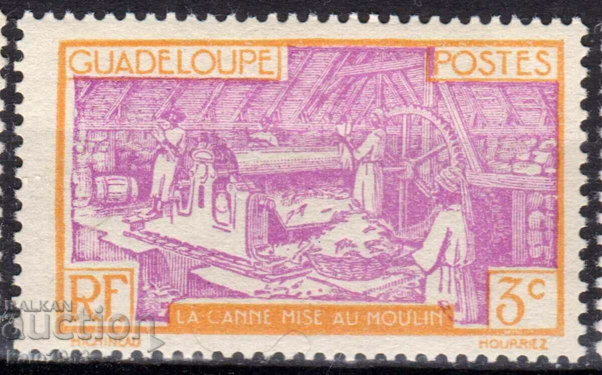 Франция/Guadeloupe-1928-Редовна-захарна рафинерия,MLH