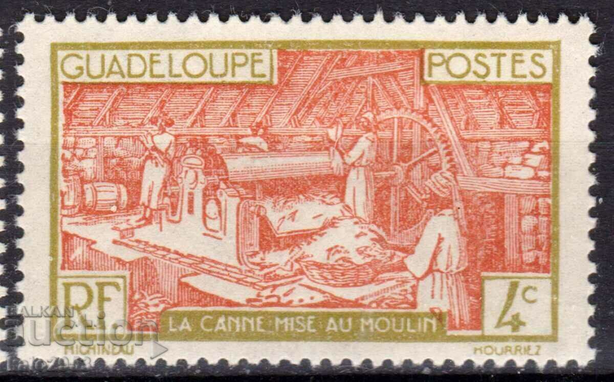 Франция/Guadeloupe-1928-Редовна-захарна рафинерия,MLH