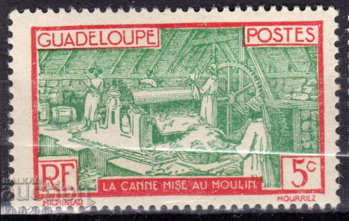 Франция/Guadeloupe-1928-Редовна-захарна рафинерия,MLH