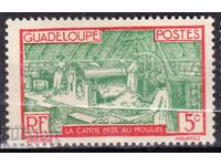 France/Guadeloupe-1928-Regular-Sugar Refinery, MLH