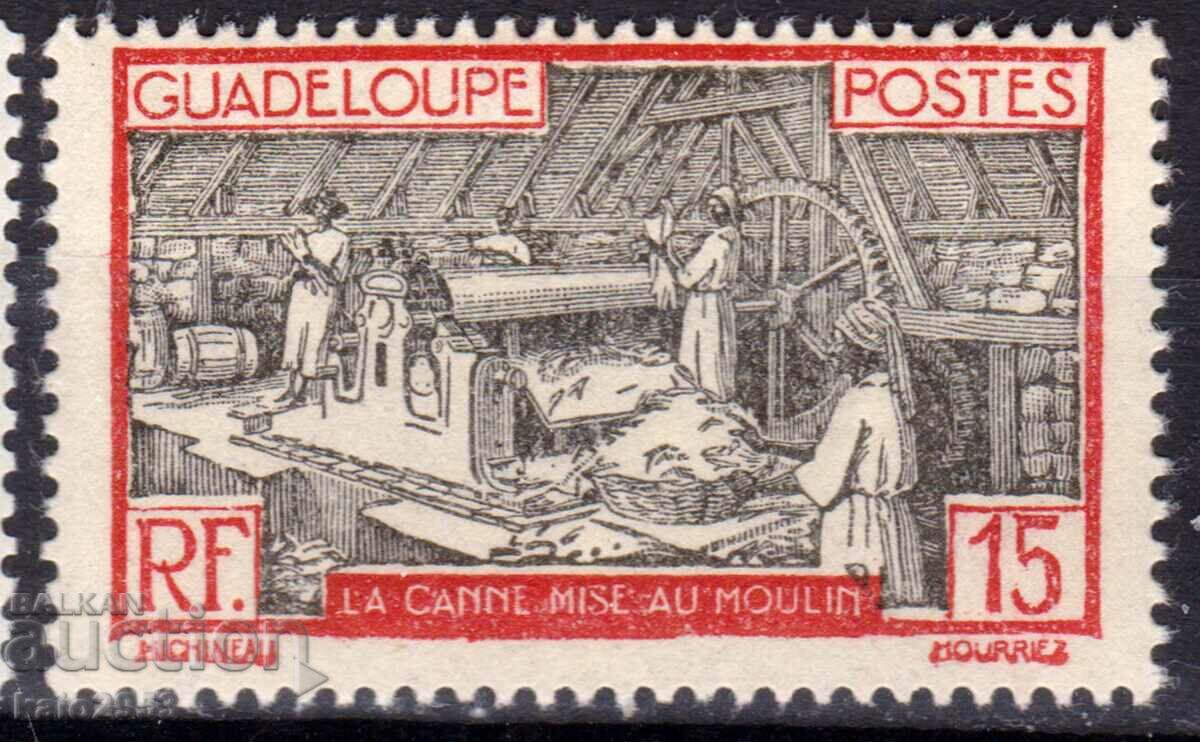 France/Guadeloupe-1928-Regular-Sugar Refinery, MLH