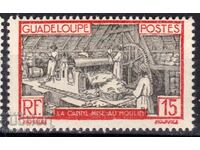 Франция/Guadeloupe-1928-Редовна-захарна рафинерия,MLH