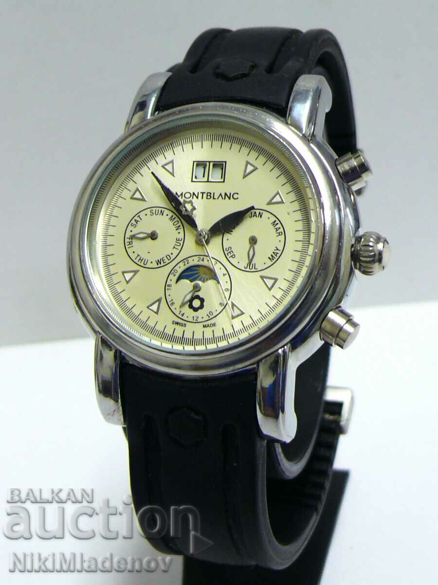 From 1 st. MONTBLANC Men's automatic wristwatch, BZC!