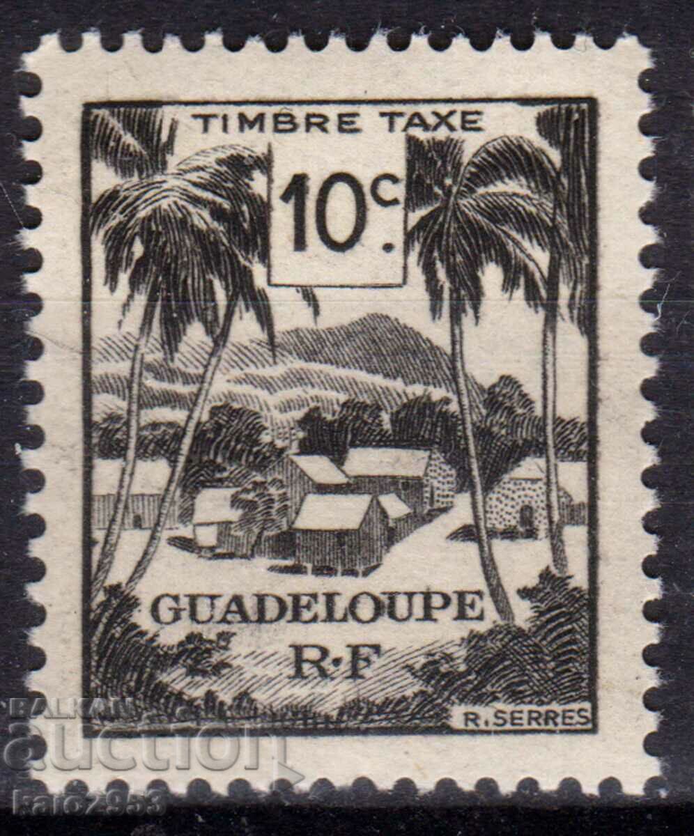 Франция/Guadeloupe-1947-За Доплащане-Селище,MLH